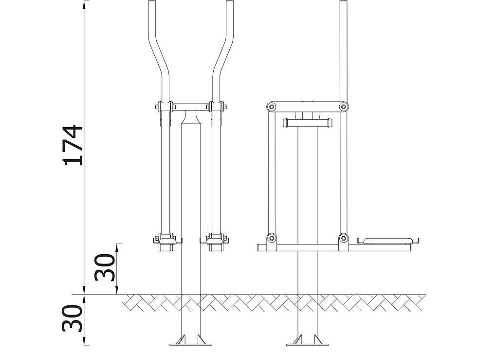 Sīktēls: Slēpotājs trenažieris 4416WZ