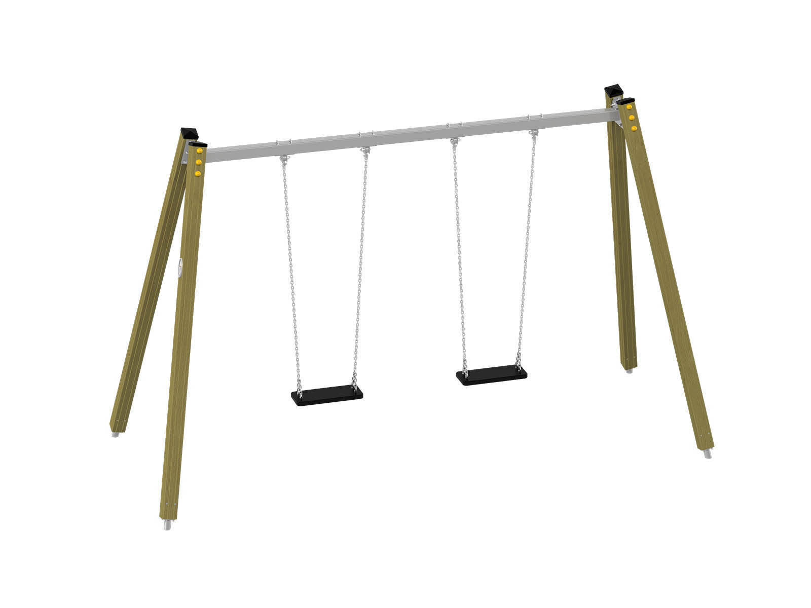 TRIANGULO 31208 Šūpoles bez sēdekļiem