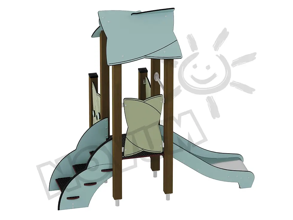 Sīktēls: Urbi Komplekts 2, koka stabi C