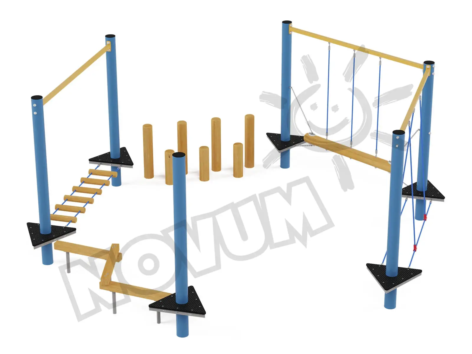 Mini Climbing Trial 152 Metāla šķēršļu trase