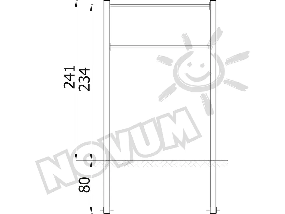 Sīktēls: Augstie Ielu Vingrošanas Stieņi | Lime