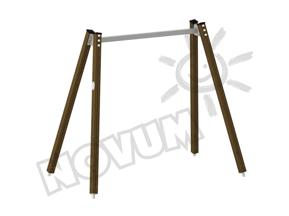 Urbi Vienvietīgas šūpoles, koka stabi / bez sēdvietām