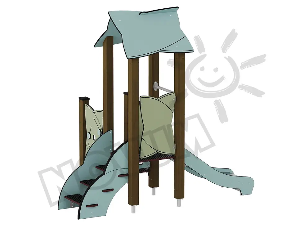 Sīktēls: Urbi Komplekts 2, koka stabi C