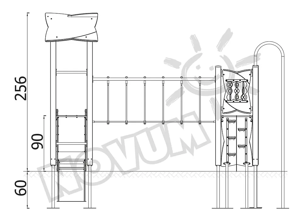 Sīktēls: Urbi komplekts 6, koka balsti B