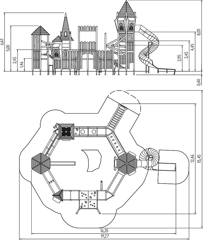 Sīktēls: Kings Castle spēļu komplekts