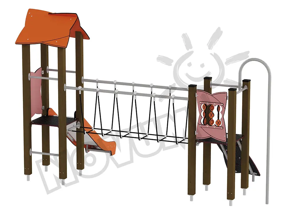 Sīktēls: Urbi komplekts 6, koka stabi A