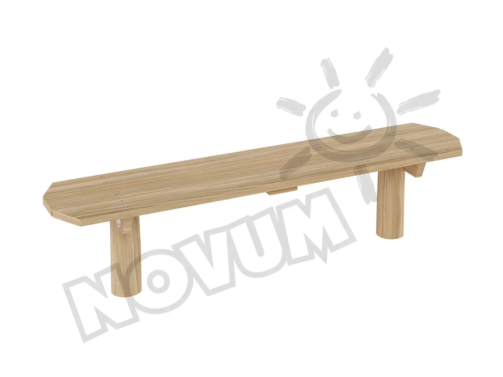 Robinio sola bez atzveltnes