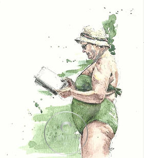 Watercollor and pen on paper 21x15