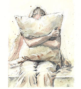 -Breath me- (song of Sia)

Watercolor & pen on paper (26x18)   

