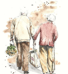 Watercolor & pen on paper (21x15)