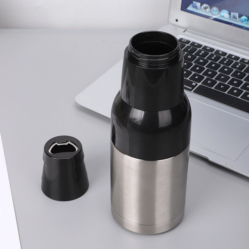 Thumbnail: Stainless Steel Bottle Cooler with Beer Opener
