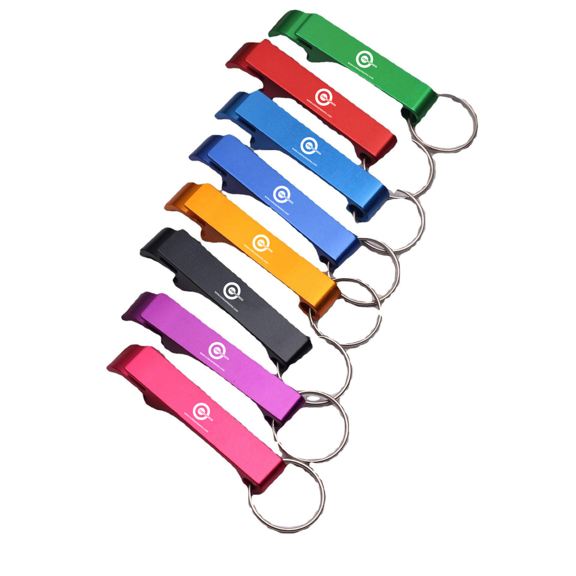 Nitro Metal Keychain with Bottle Opener