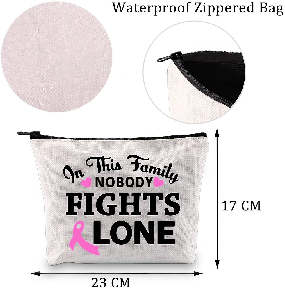 Thumbnail: Breast Cancer Awareness Makeup Bag