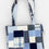Thumbnail: Indigo Sky Patchwork Shoulder Bag