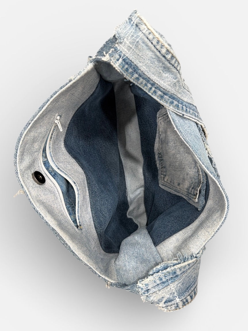 Thumbnail:  Carry the Story or Book Denim Tote