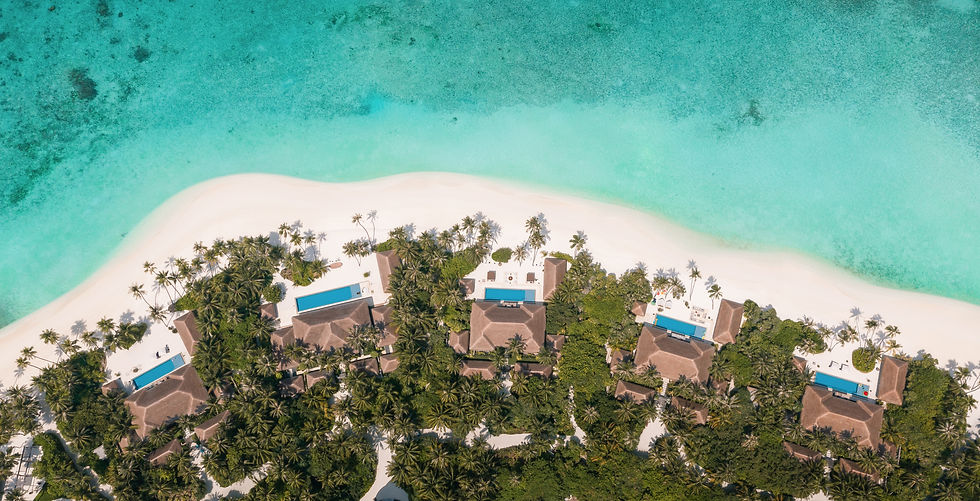 Schöne Villa am Strand - Velaa Private Island