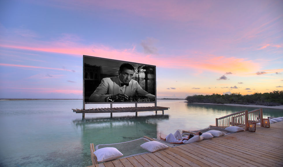 Ganz große Kino im Soneva Jani