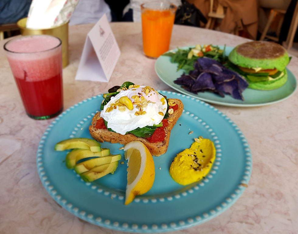 Eggs on toast