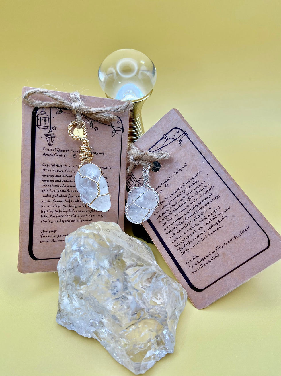 Crystal Quartz Pendant