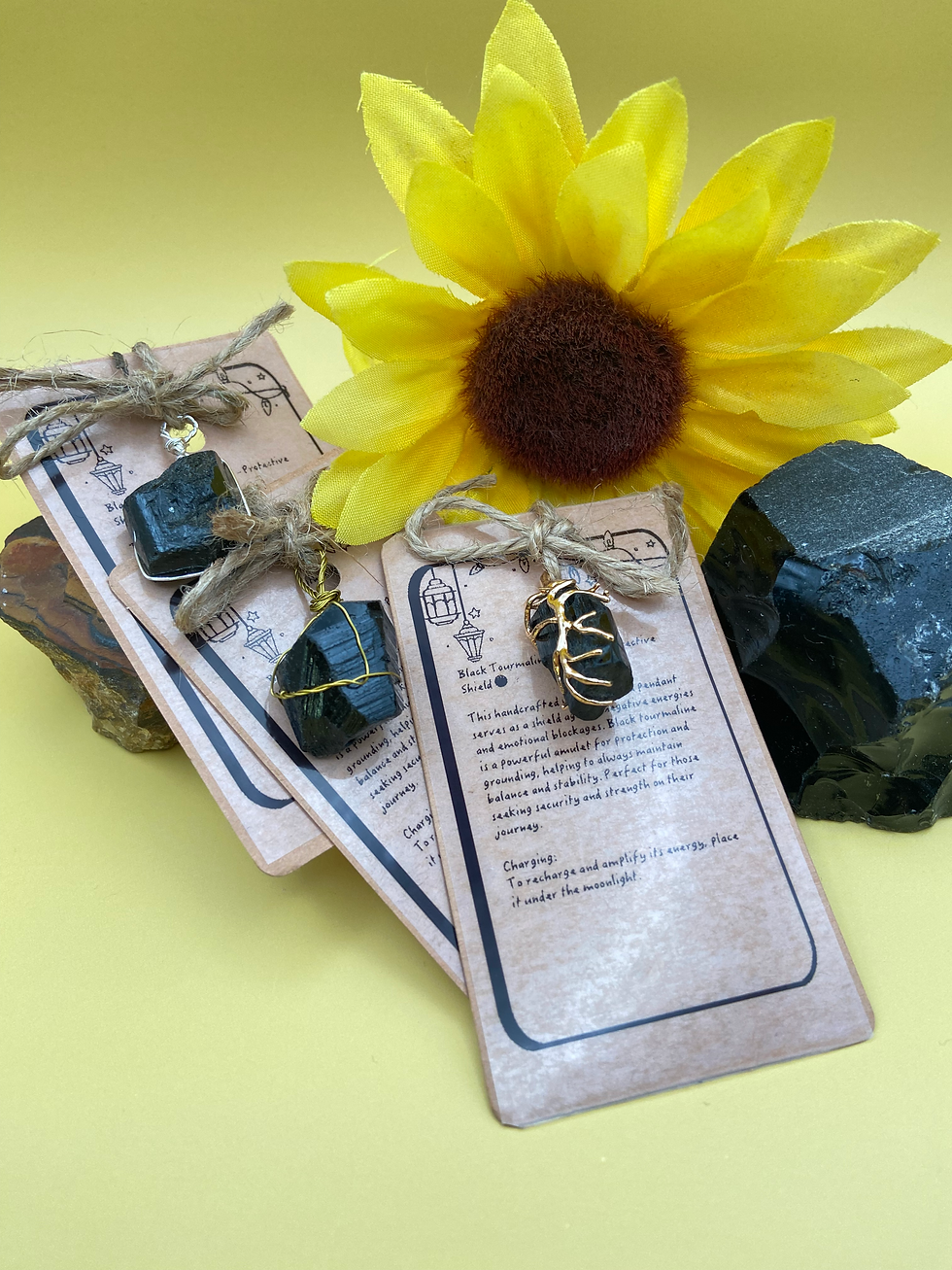 Black Tourmaline Pendant