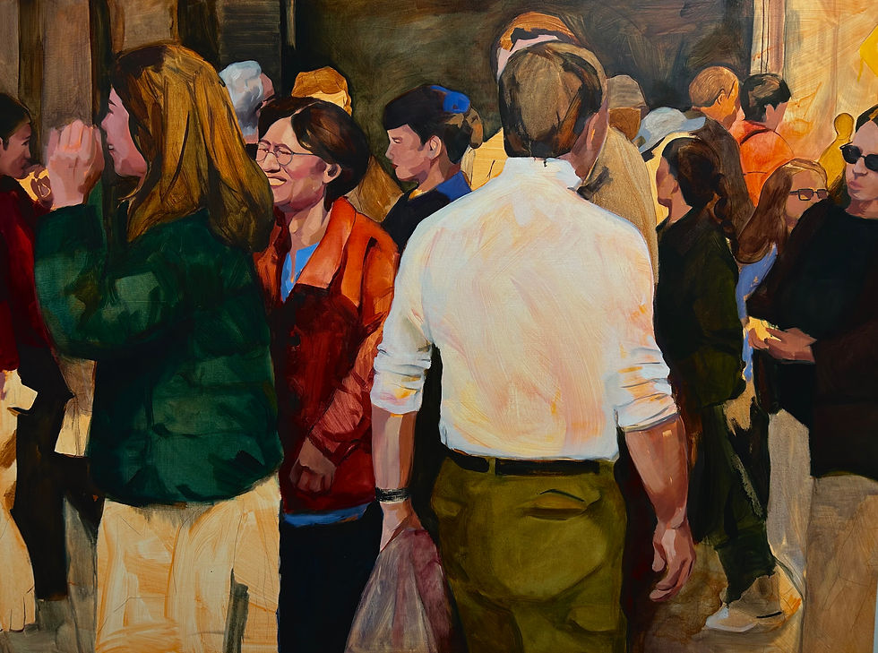 Crowd 4, 2024, Inga Wilhelmy