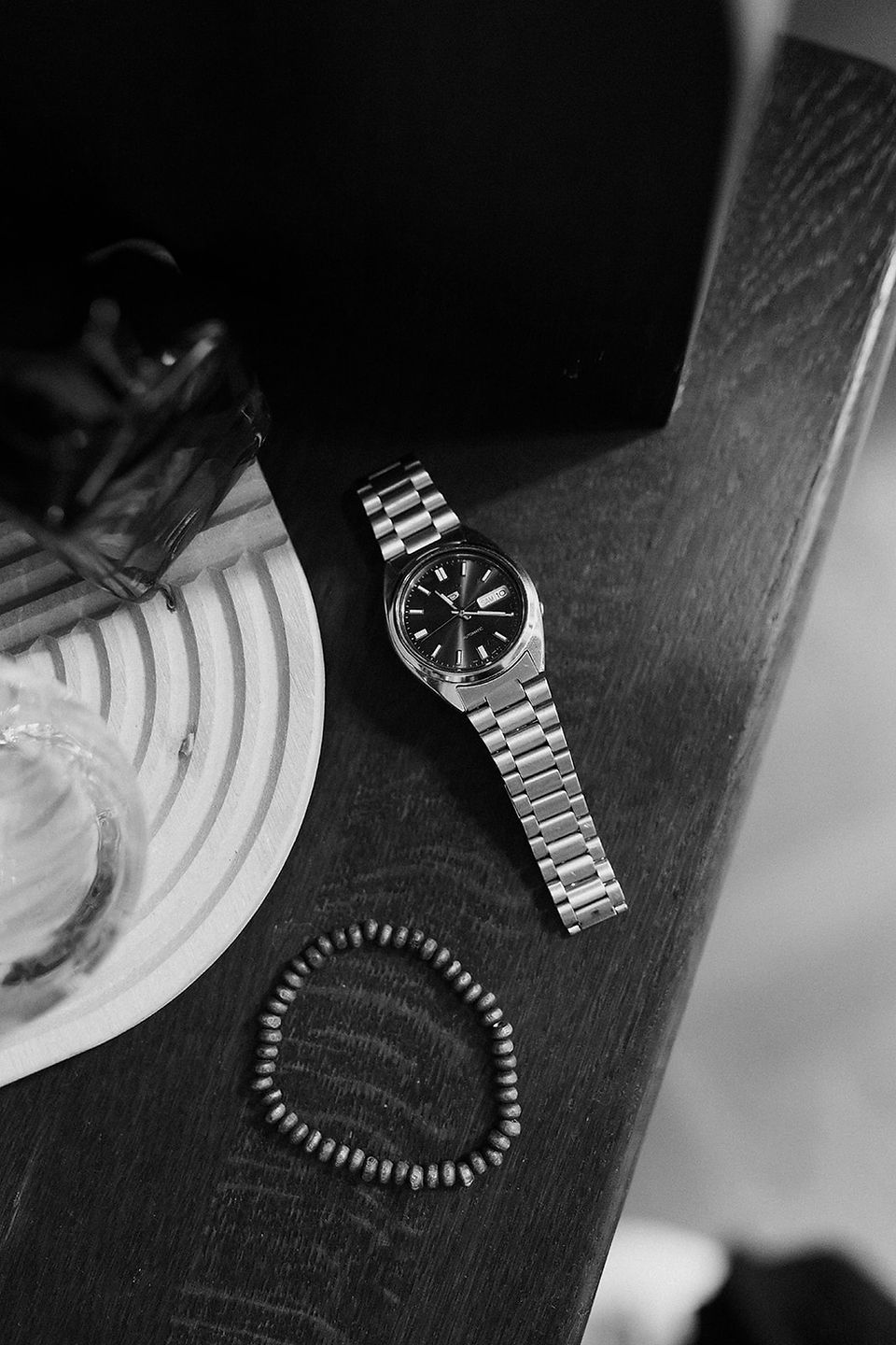 Detailaufnahme einer Uhr