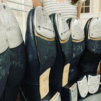 Tap dance class at Encore Performing Arts Studio in Cameron, NC