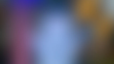 A girl stands out her home with new siding , roofing and windows with holiday decor.