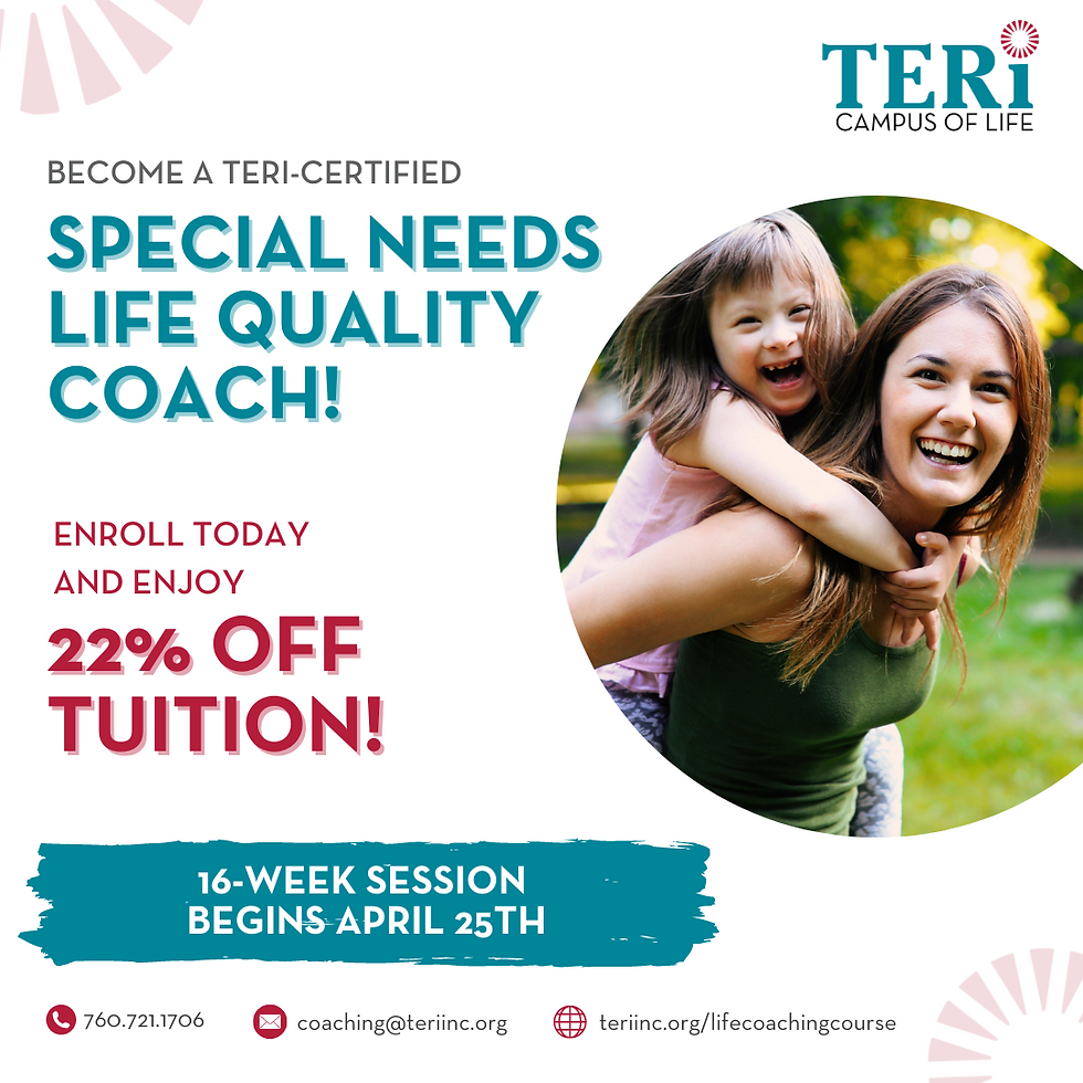 Certified Special Needs Life Quality Life Coach Online Course