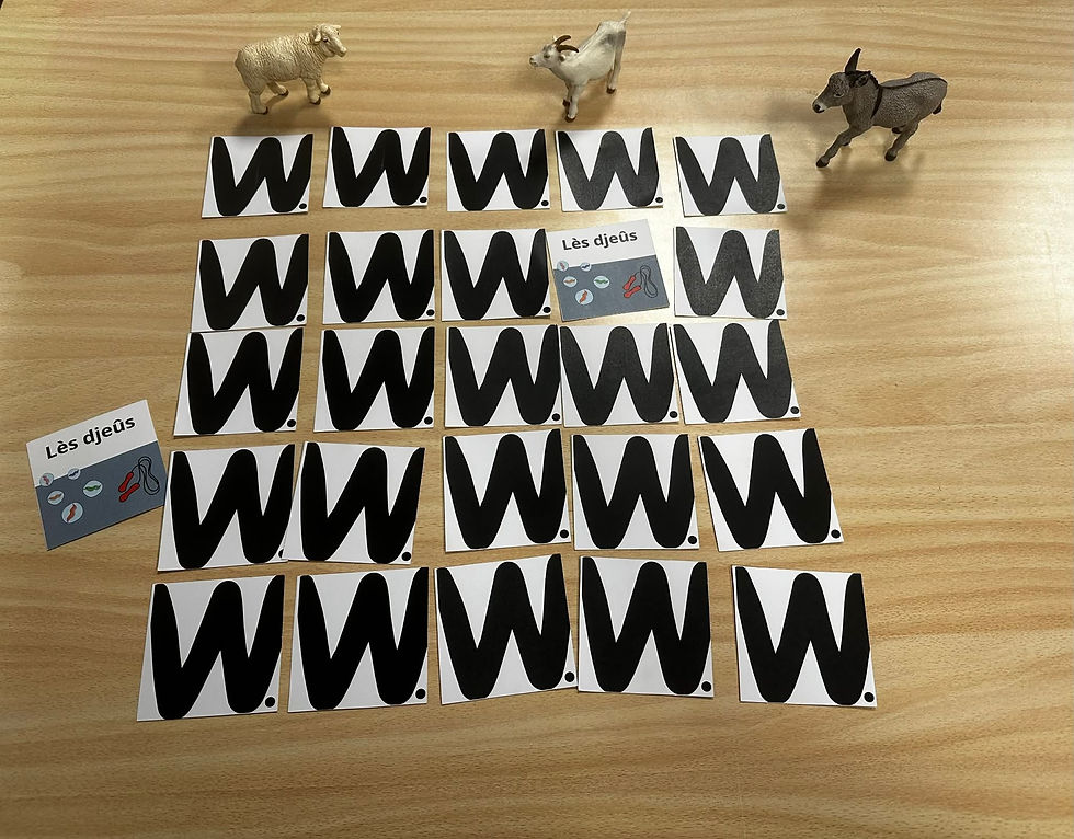 PARLER WALLON ? UN JEU D’ENFANT !