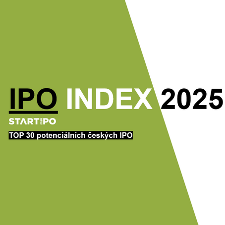 IPO INDEX 2025: ČESKÉ FIRMY POKRAČUJÍ V RŮSTOVÉ KŘIVCE