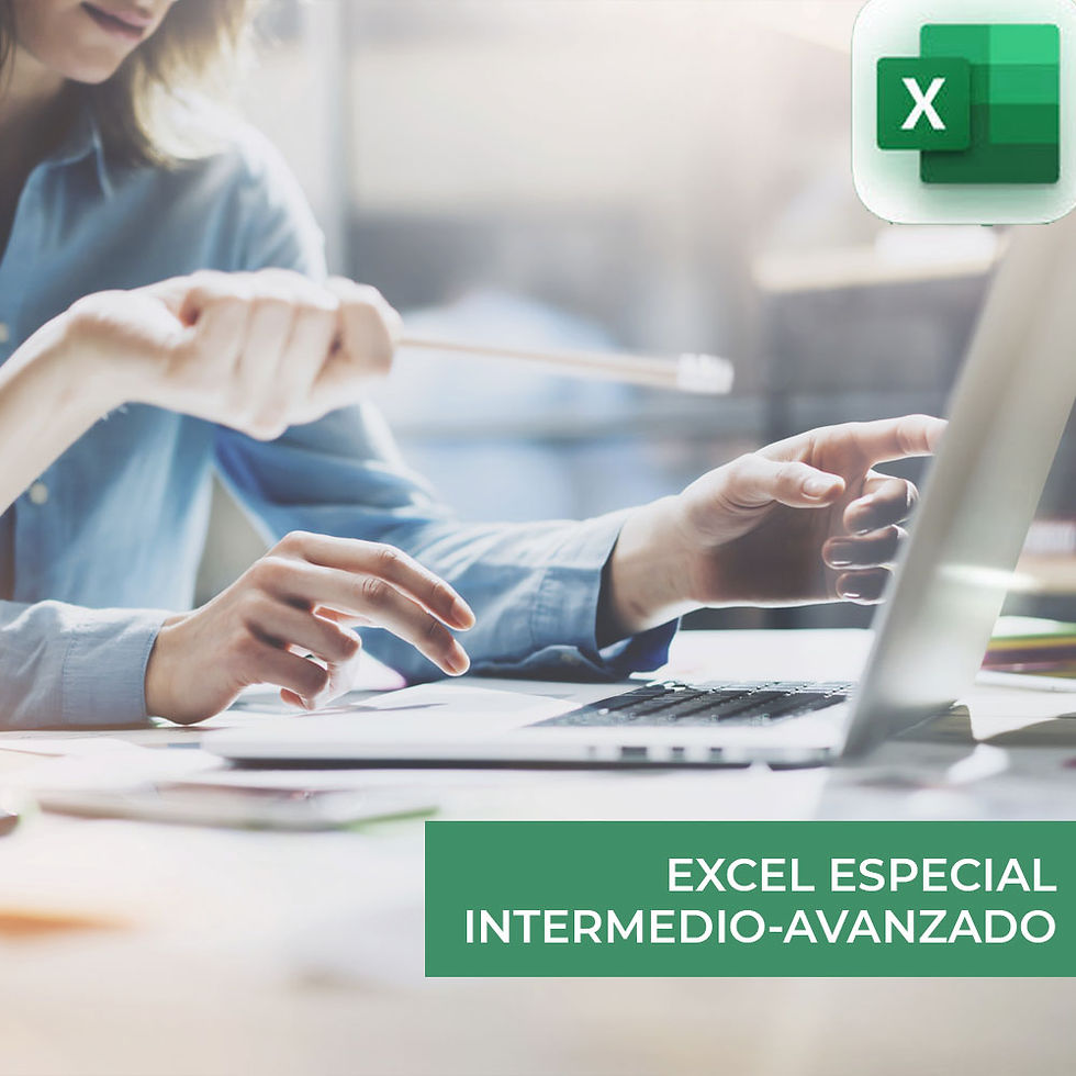 EXCEL ESPECIAL INTERMEDIO-AVANZADO