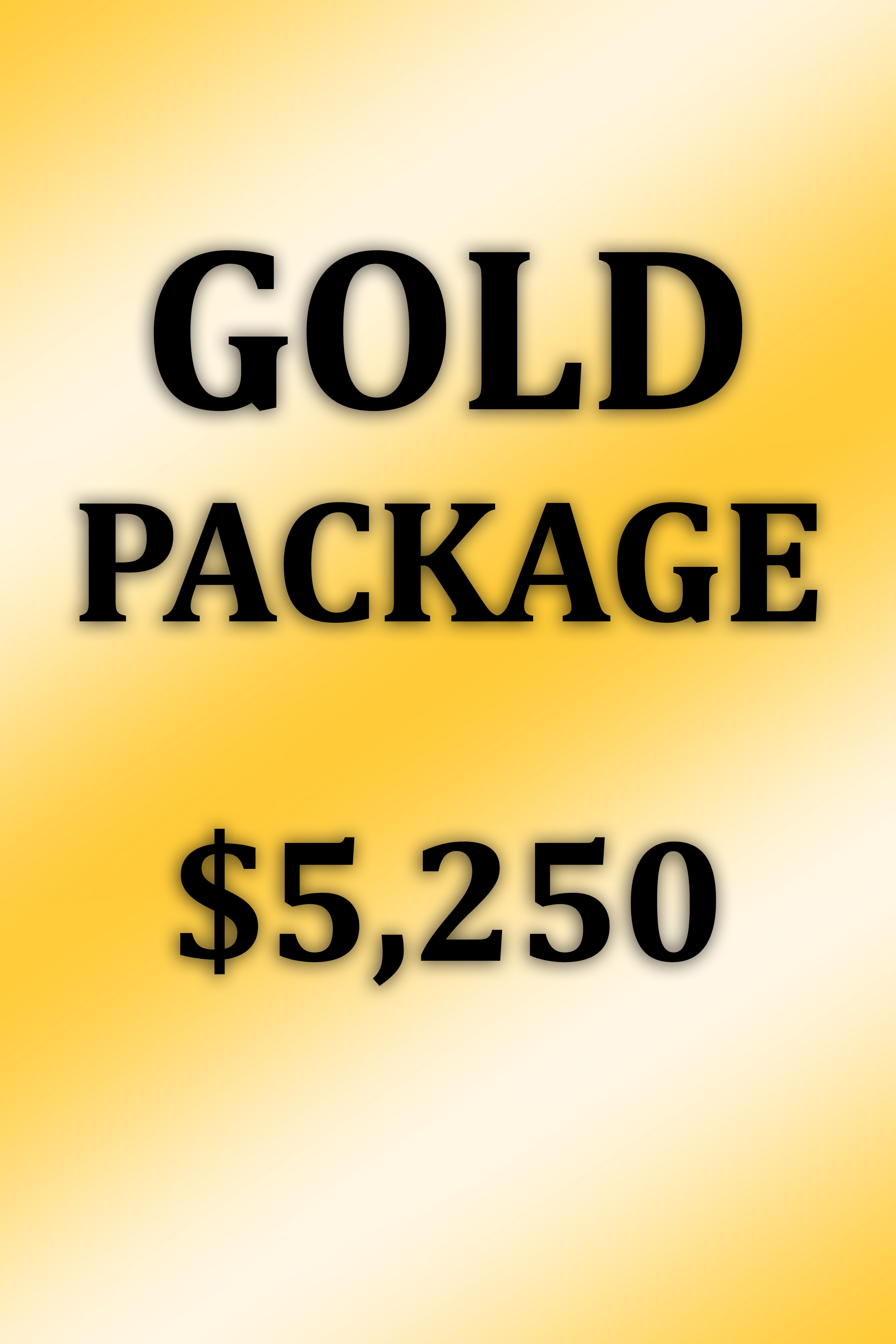 SERVICES: Gold Package - Deposit