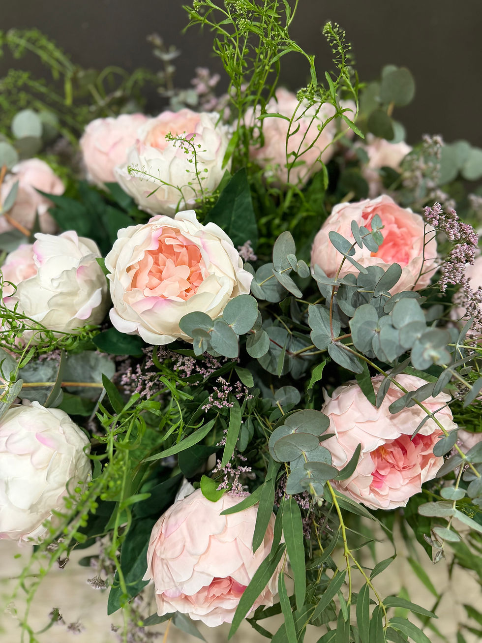 Miniatura: Ramo de peonias "Notting Hill"