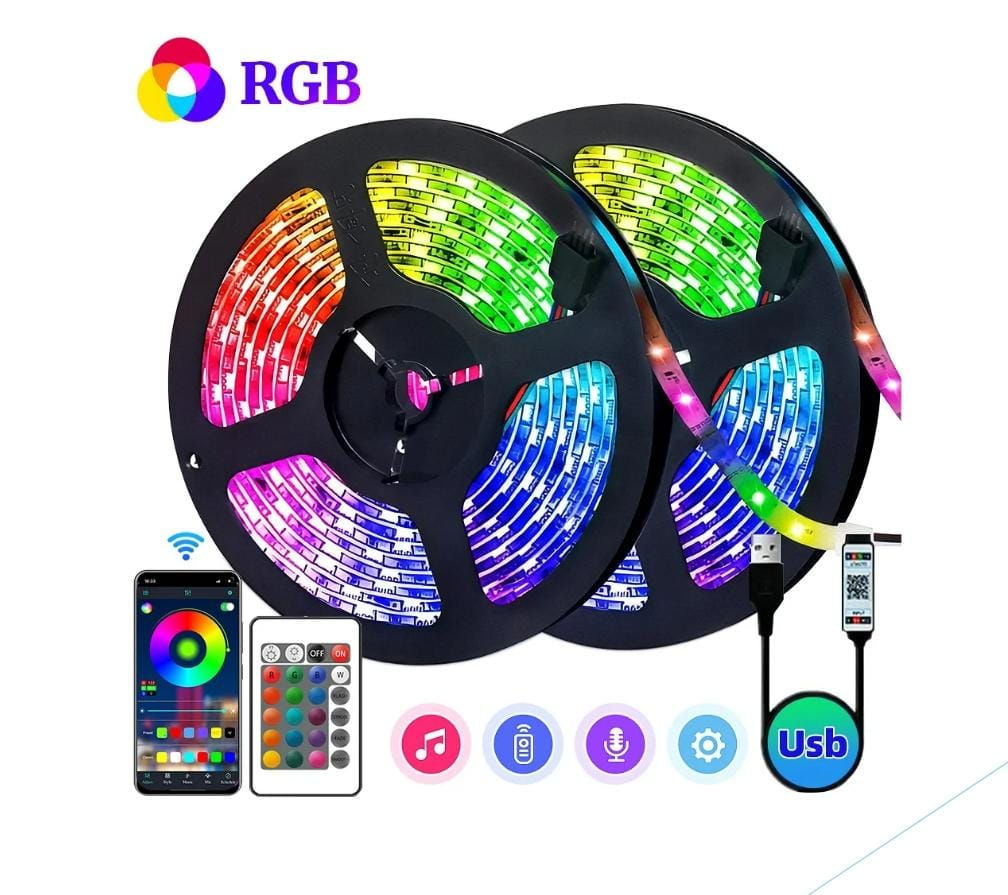 TIRA LED 5MTS 5050 USB