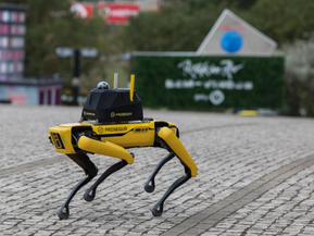 Prosegur presentó a Yellow, el perro robot de vigilancia inteligente