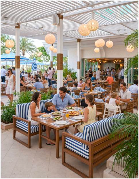 EID BRUNCHES, FAMILY FUN & POOLSIDE CELEBRATIONS IN DUBAI AT APRONS AND HAMMERS BEACH HOUSE PALM JUMEIRAH