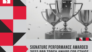 Signature Performance Awarded 2023 BBB Torch Award for Ethics