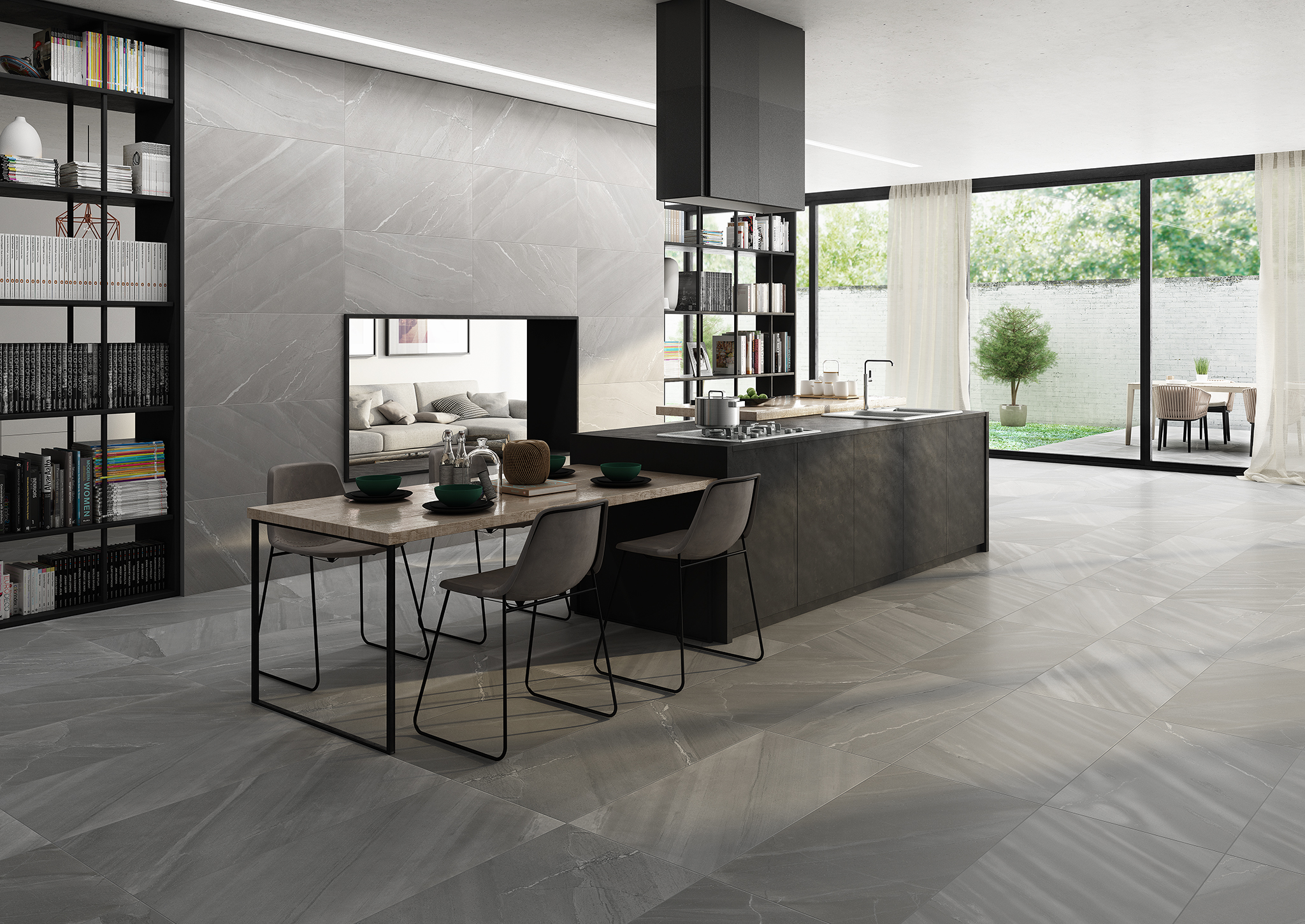 STN AMB BURLINGTON GRIS MARENGO 50x100