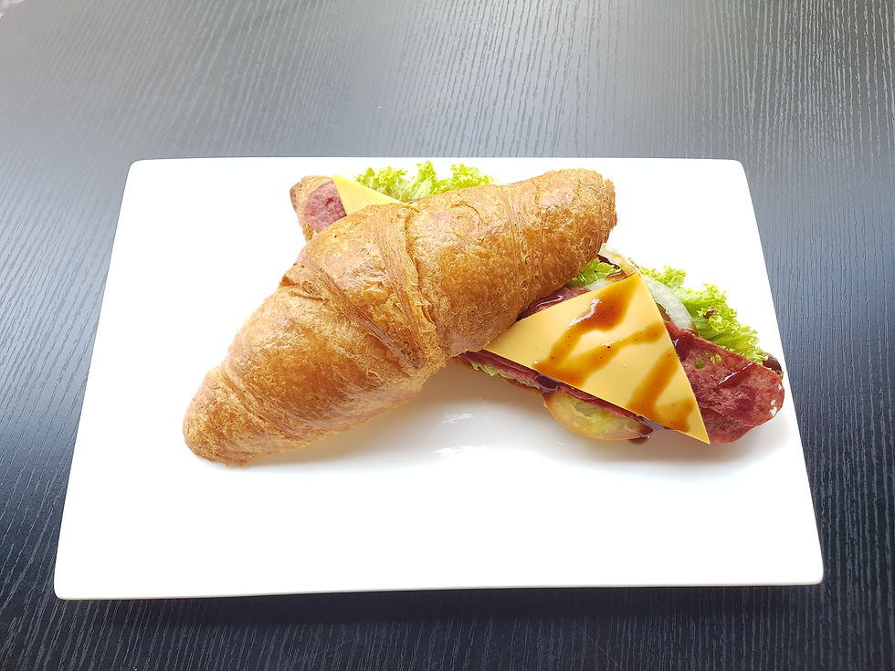 Croissant Bacon with Cheese