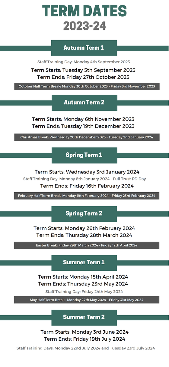 School Calendar | Northwood