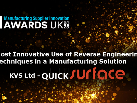 QUICKSURFACE Takes Home Innovation Award at Manufacturing Today Awards