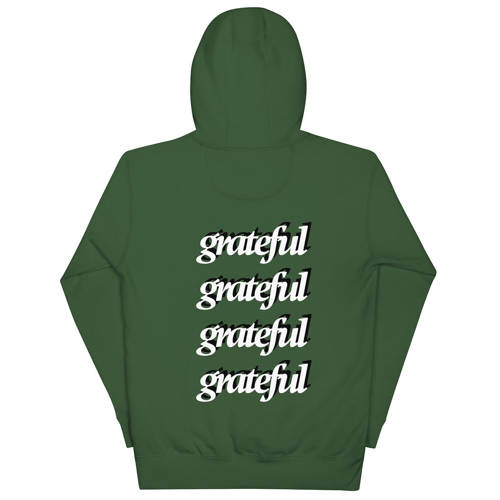 Thumbnail: 'Grateful' Unisex Premium Hoodie 