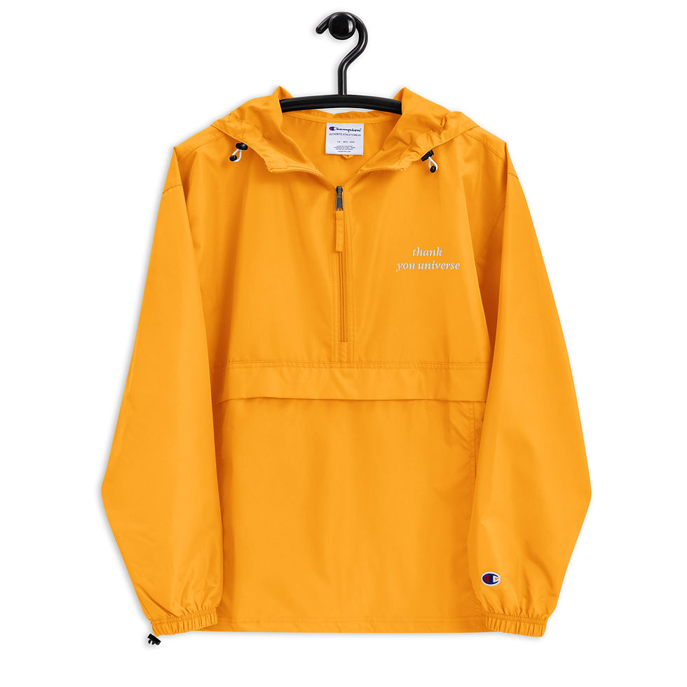 Thumbnail: Embroidered Champion Packable Jacket