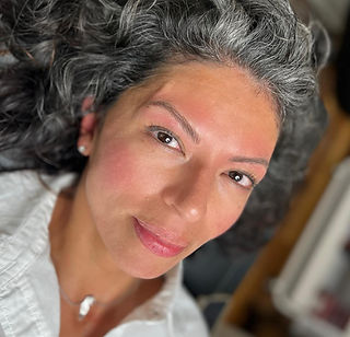 Close-up of natural-looking nano brows hair-stroke precision on a client