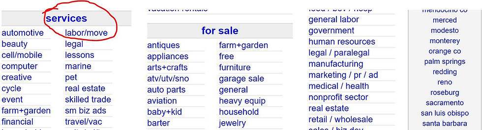 Finding a contractor on Craigslist