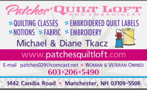 Patches' Quilt Loft and Embroidery