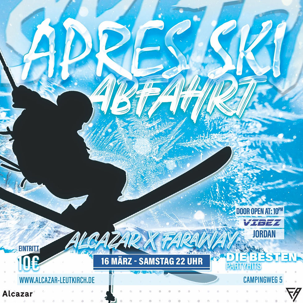 Apres Ski Party im Alcazar! 🎿❄️🤩