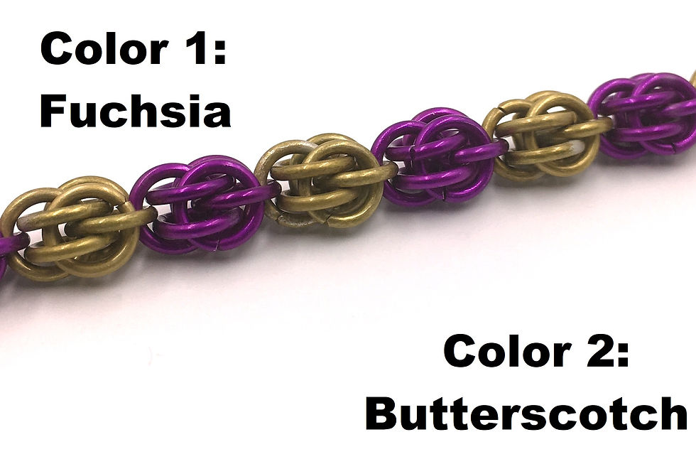 Thumbnail: Sweetpea Bracelet, Stripes, 8.5 inches