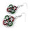 Thumbnail: Helm Chain Medallion Earrings, Christmas